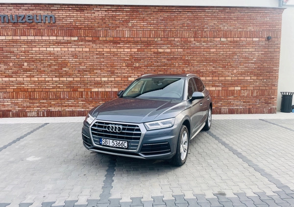 Audi Q5 cena 122800 przebieg: 65000, rok produkcji 2019 z Biała małe 667